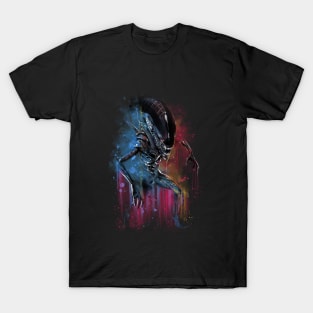 Alien Watercolor T-Shirt